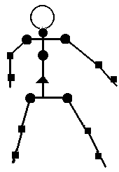 Human-simple stick figure